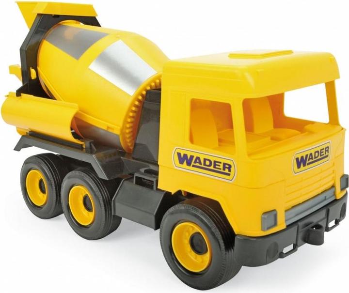 Productafbeelding Wader Gele 38 cm Middelste Vrachtwagen betonmolen in een doos