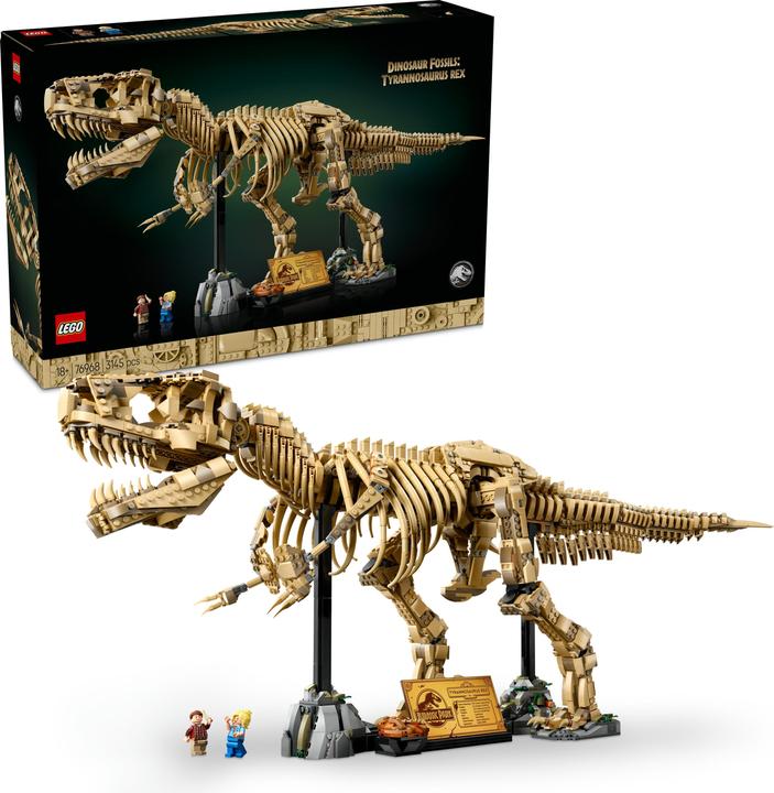 Immagine prodotto LEGO Dinosaurier-Fossilien: Tyrannosaurus rex (76968, LEGO Jurassic World, Set LEGO rari)