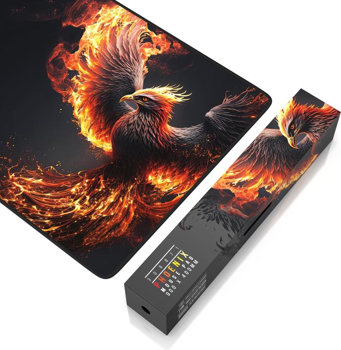Image du produit Titanwolf Tapis de souris gaming, 900 x 400mm Tapis de souris gaming XXL speed, tapis de souris extra-large (XXL)