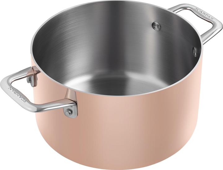 Actual product image Scanpan Cooking pot Maitre D' Ø 20 cm - Induction (20 cm, Pot, Copper, Stainless steel)