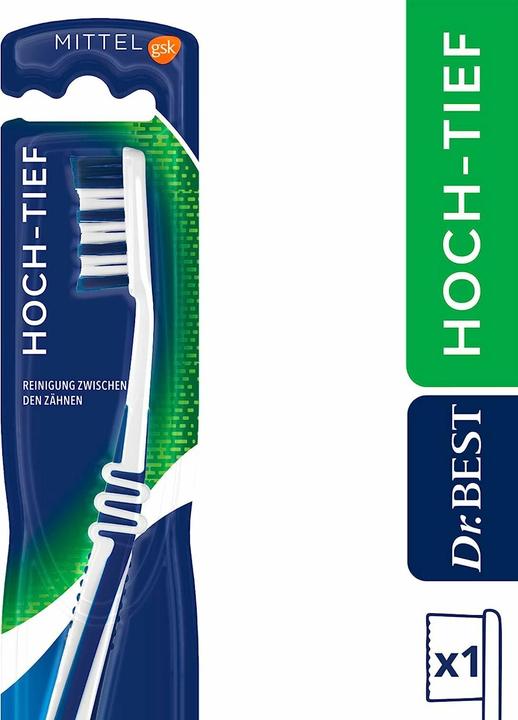 Produktbild Dr.Best Hoch-Tief Zahnbürste (75 ml)
