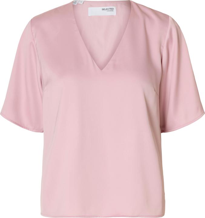 Image du produit Selected Femme Kurzärmeliges Top mit V-Ausschnitt (40)
