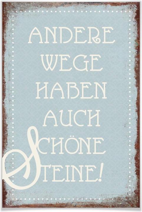 Image du produit Trenddeko D'autres chemins ont aussi de belles pierres (40 x 60 cm)