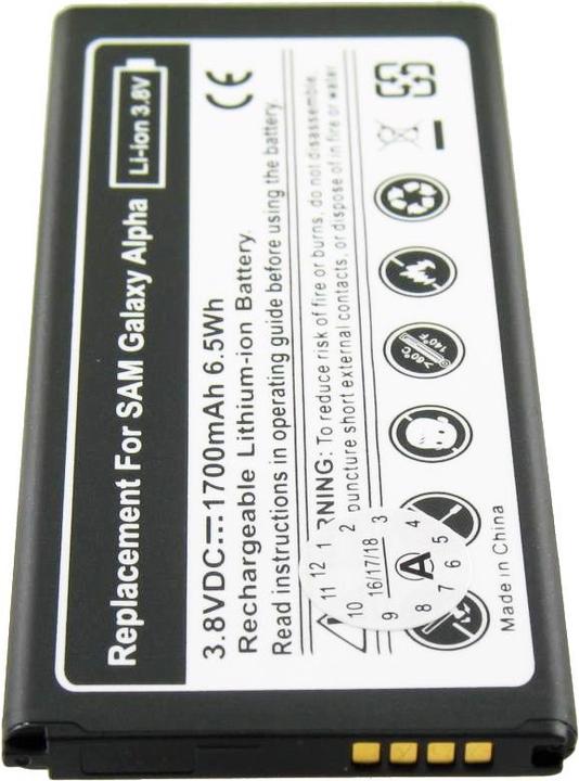 Image du produit AccuCell Batterie Galaxie ALPHA EB-BG850G