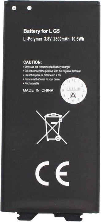 Immagine prodotto AccuCell Batteria LG G5 BL-42D1F, EAC63238902AAC