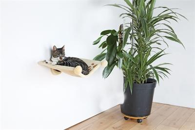 Actual product image Trixie recumbent tray for wall mounting (15 cm, Beige)