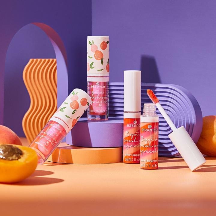 Produktbild essence Lip Gloss Swirl Lipgloss 01 Apricotely In Love (01 Apricotely In Love)