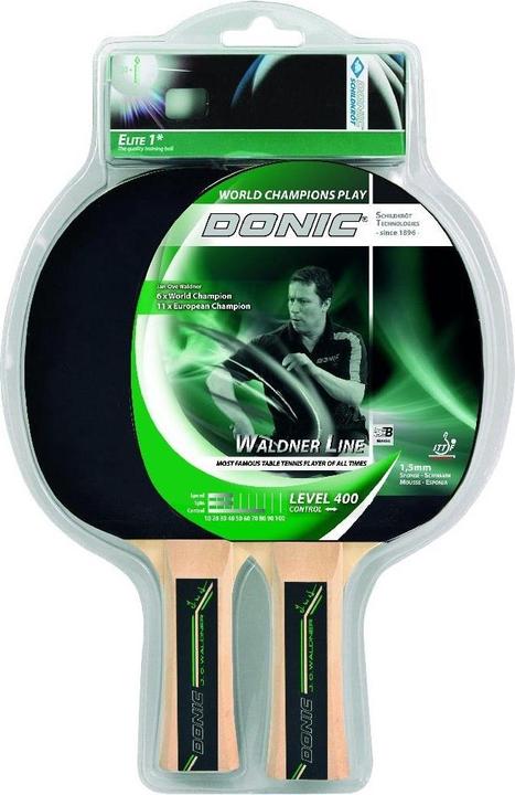 Actual product image Donic Schildkröt Hobby racket set Waldner 400 2 rackets + 3 balls