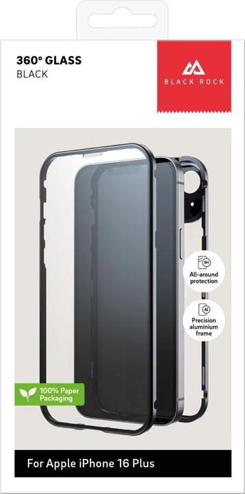 Produktbild Black Rock 360° Glass (Apple iPhone 16 Plus)