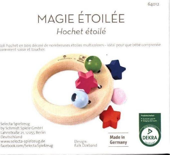 Actual product image Selecta Spielzeug Griffin star magic