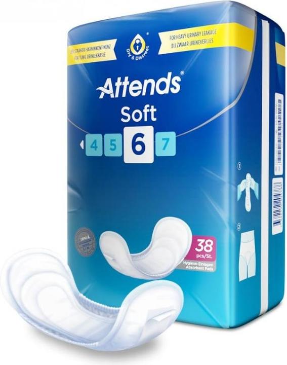 Image du produit Attends Soft 6 langes (38 x)