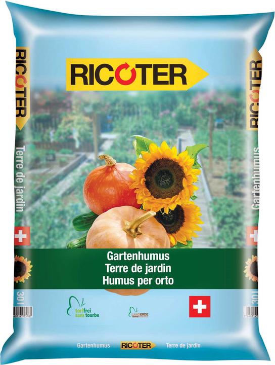 Immagine prodotto Ricoter Humus da giardino (30 l, Terriccio senza torba)