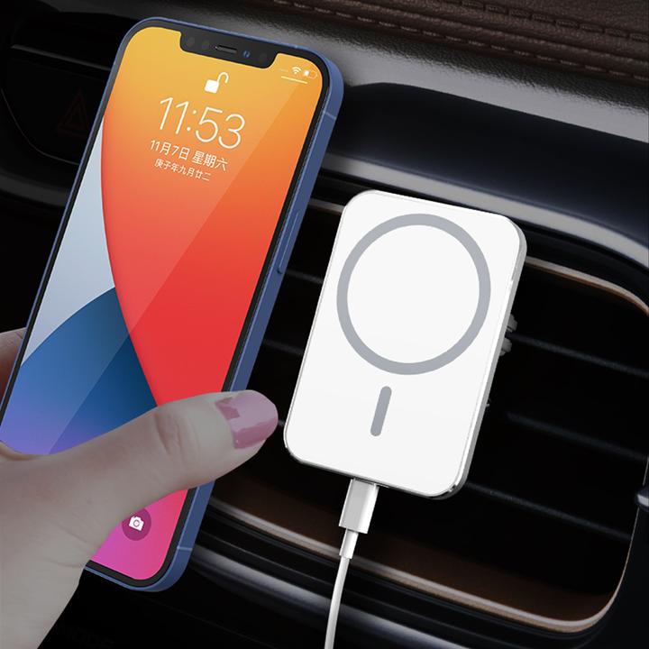 Produktbild PhoneLook 15W magnetischer Auto Wireless Charger für Apple MagSafe (15 W)