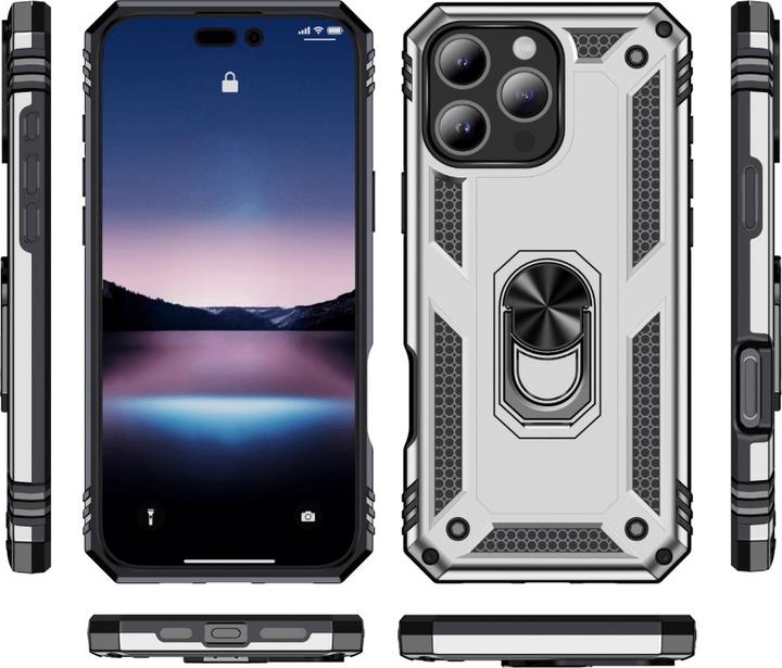 Immagine prodotto Cover-Discount iPhone 16 Pro Max - Custodia Armor con cavalletto (Apple iPhone 16 Pro Max)
