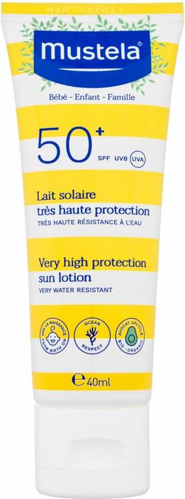 Produktbild Mustela Sonnenmilch (Sonnenmilch, SPF 50+, 40 ml, 60 g)
