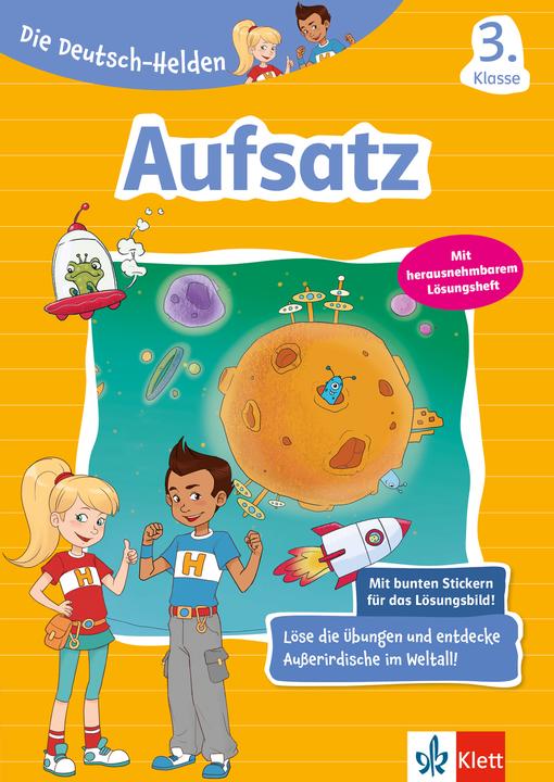 Produktbild Die Deutsch-Helden Aufsatz 3. Klasse (Deutsch, Füllemann, Angelika, 2016)