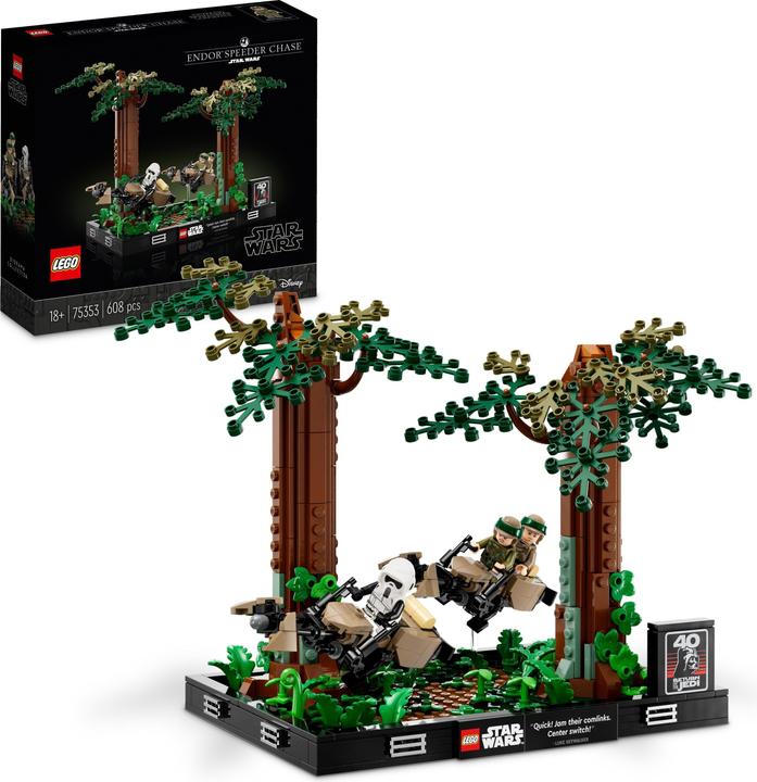 Produktbild LEGO Verfolgungsjagd auf Endor - Diorama (75353, LEGO Star Wars)