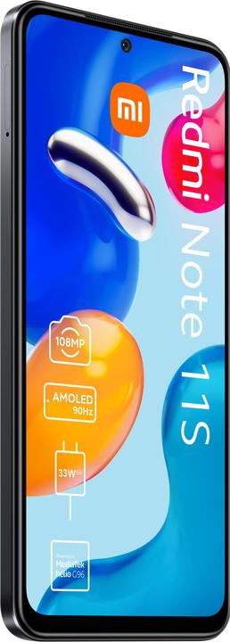 Actual product image Xiaomi Redmi Note 11S (128 GB, Graphite gray, 6.43", Dual SIM, 108 Mpx, 4G)