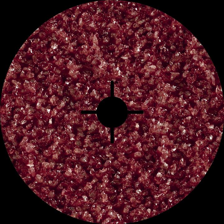 Produktbild wolfcraft 5 Fiberschleifscheiben für Metall, Ø 125 mm, Körnung 24 (24)