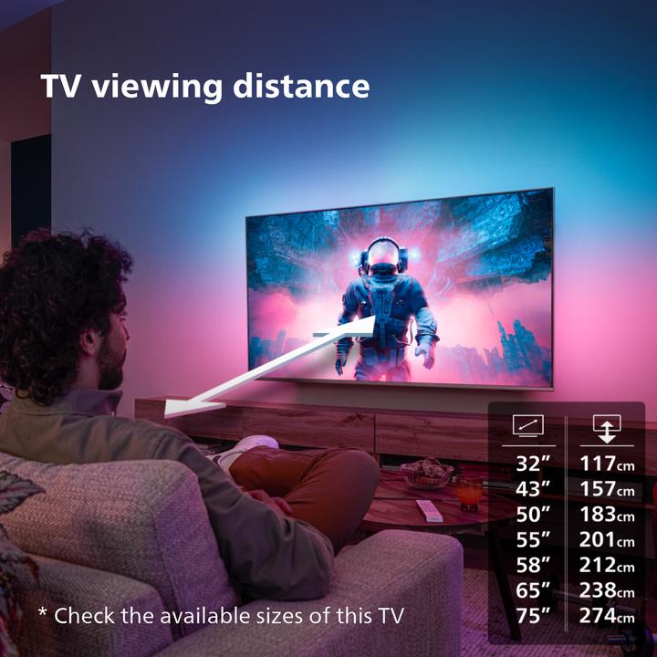 Produktbild Philips 55OLED708/12 (55", OLED, 4K, 2023)
