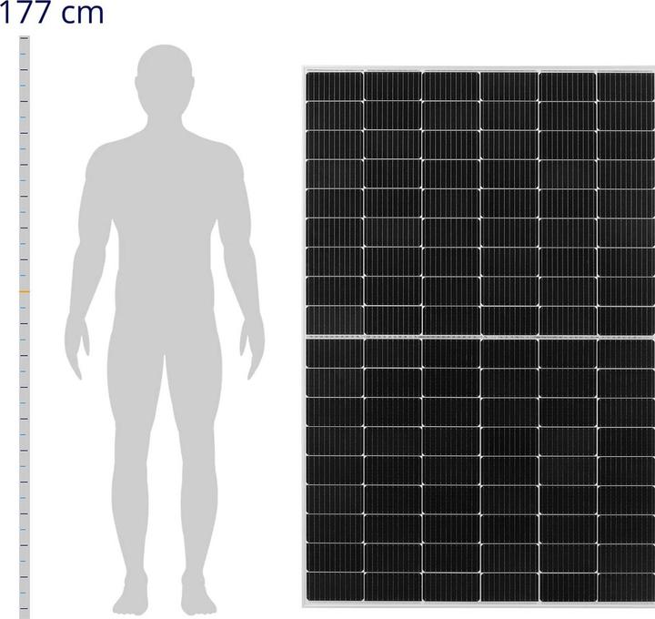 Actual product image MSW Solar complete set (410 W)