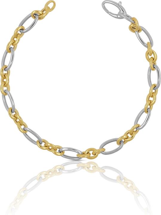 Muau Fantasie (19 cm, 750, Weissgold, 18K Gelbgold)