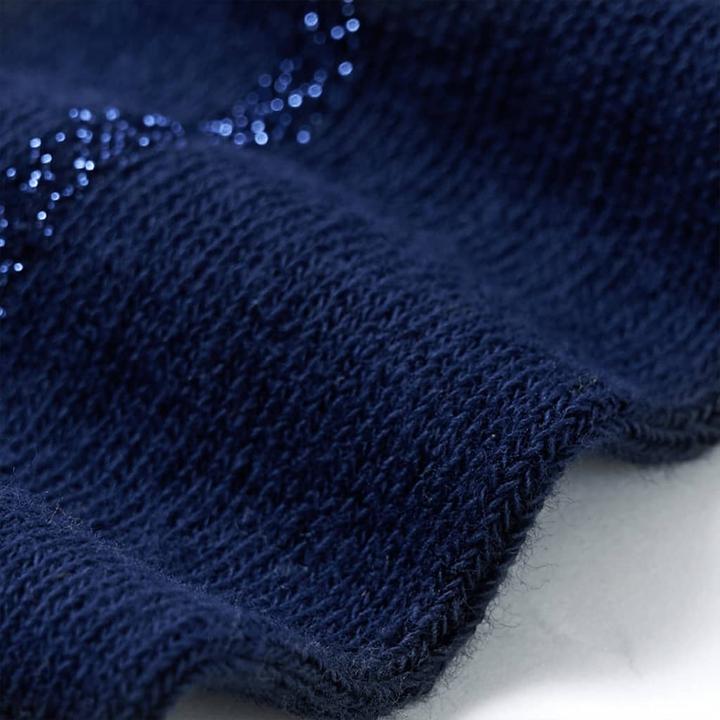 Produktbild VidaXL Kinderstrumpfhose Marineblau 140,Farbe: Marineblau,Material (140)