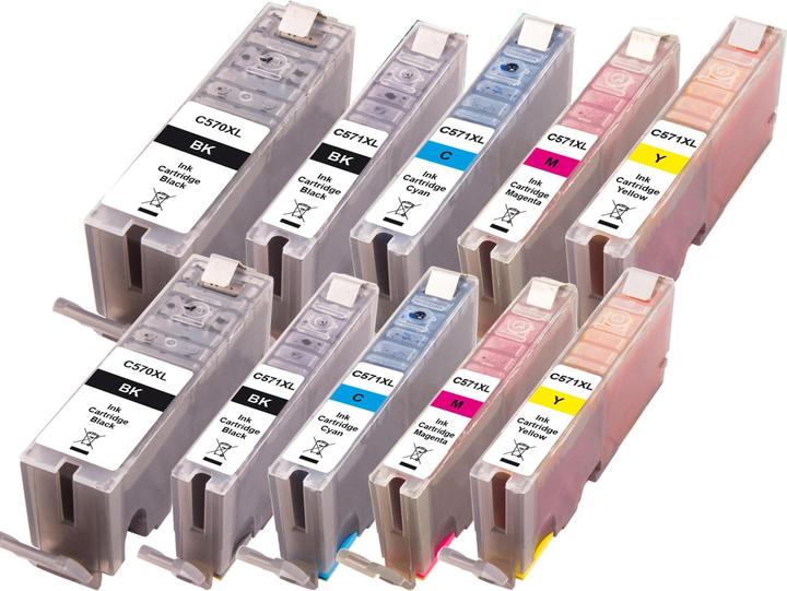 Immagine prodotto Peach Pgi-570xl, Cli-571xl (M, C, Y, FC)