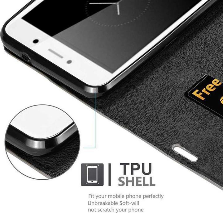 Productafbeelding Cadorabo Boek Onzichtbare Magneethoes (Huawei Enjoy 7 Plus)