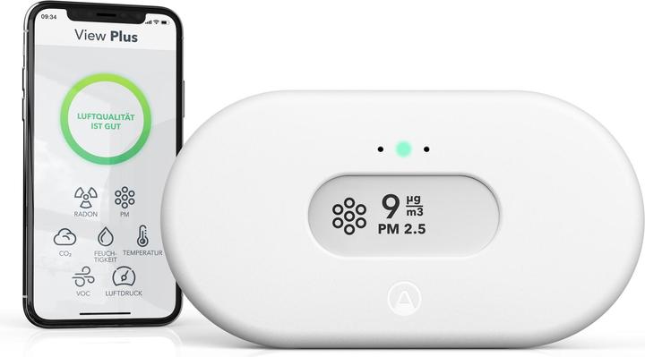 Image du produit Airthings 1 x View Plus & 1 x View Pollution