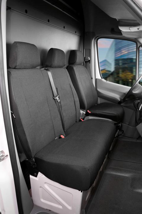 Image du produit Walser Housses de siège pour Mercedes Sprinter et VW Crafter, ES et DB avant en polyester BJ 05/2006 -
