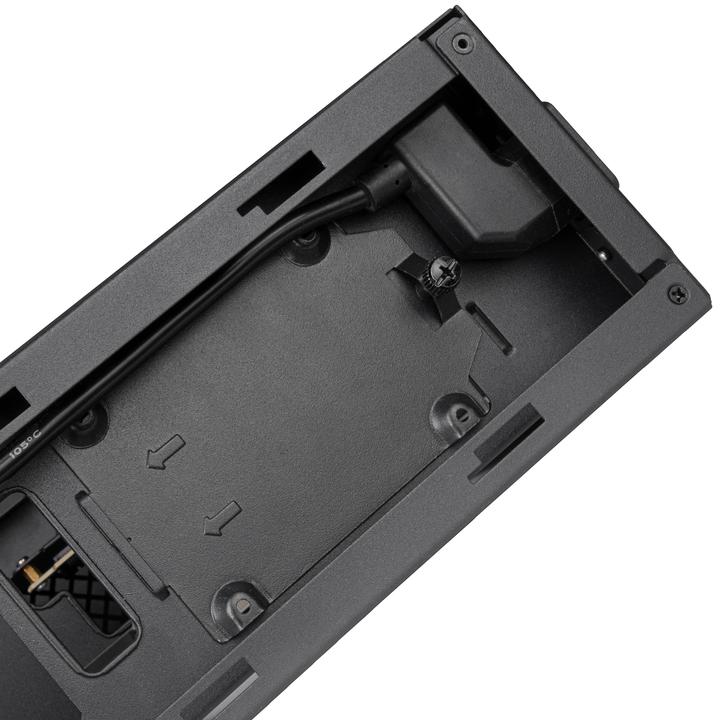 Image du produit Silverstone SST-ML12B Milo Slim HTPC Slim & compact Mini-ITX Computer Case (Mini-ITX)