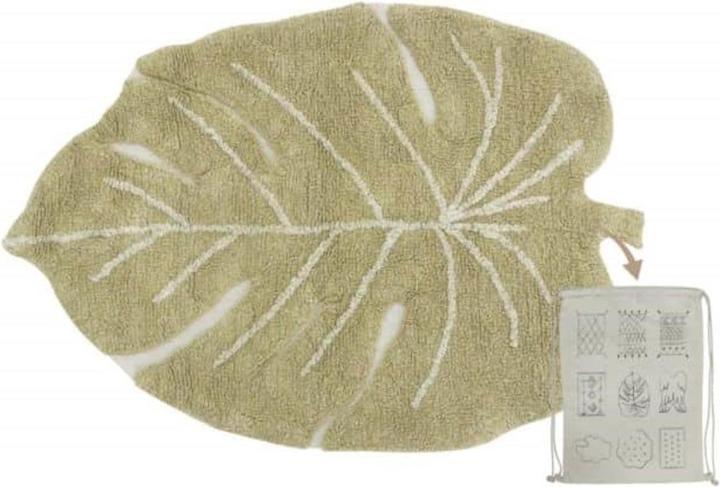 Actual product image Lorena Canals Monstera Mini Olive (70 x 100 cm)
