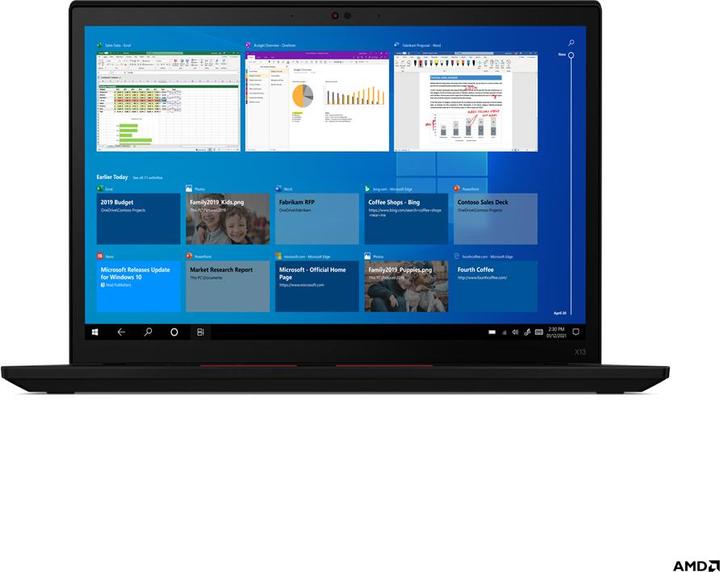 Produktbild Lenovo ThinkPad X13 Gen 2 20XH (13.30", AMD Ryzen 7 Pro 5850U, 16 GB, 512 GB, DE)