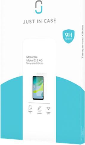 Immagine prodotto Just in Case Protezione dello schermo in vetro temperato trasparente Motorola Moto E13 (1 Pezzo/i, Motorola Moto E13)