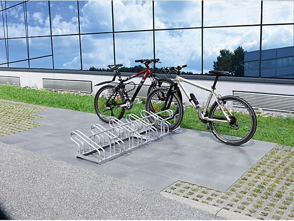 Image du produit eurokraft pro Supports à vélos, arceaux en tube d'acier de 18 mm