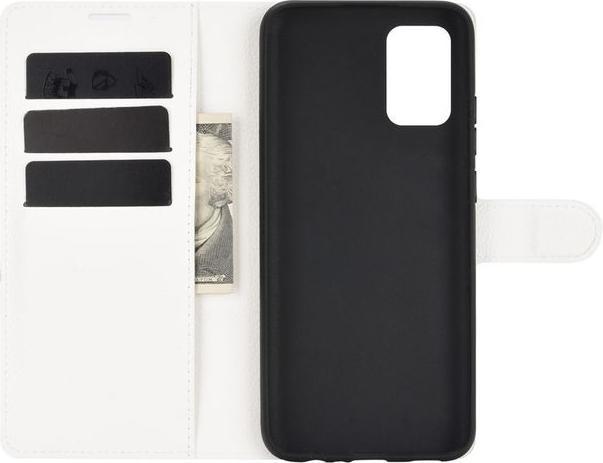 Actual product image MU Classic Litchi Leather Bookcover Series (Samsung Galaxy A02s)