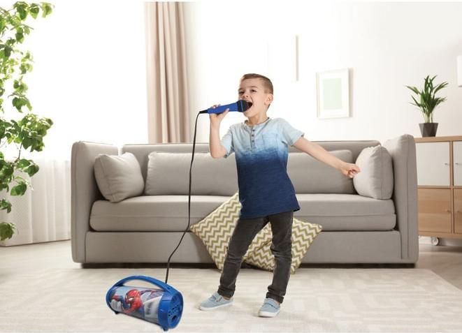 Actual product image Lexibook Spider-Man Bluetooth speaker with microphone