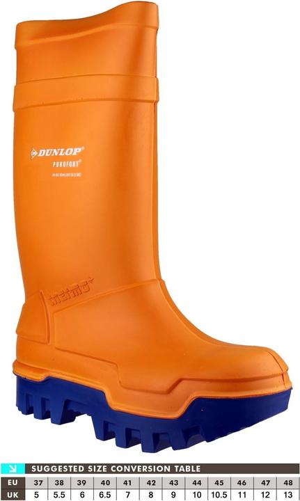 Dunlop C662343 Purofort Thermo Sicherheits Gummistiefel
