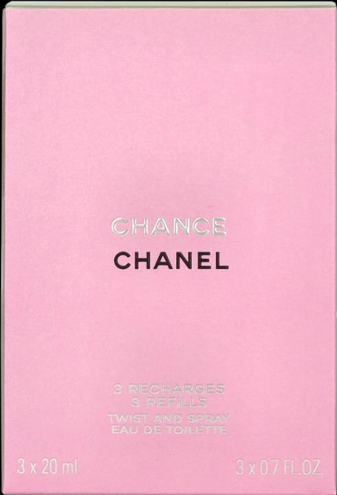 Actual product image Chanel Chance 3xRefills (Eau de toilette, 60 ml)