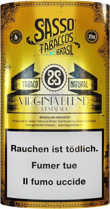 Actual product image Sasso Natural Virginia (Vanilla, Chocolate, 25 g)