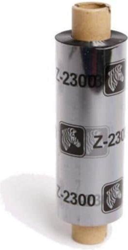 Zebra Wachs-Farbband 2300 (11 cm, Schwarz)