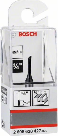 Immagine prodotto Bosch Professional Zubehör Fresa per scanalature, 1/4", D1 3,2 mm, L 7,7 mm, G 51 mm