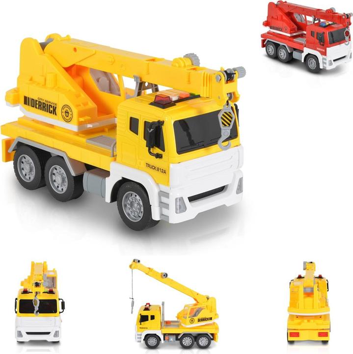 Produktbild Moni Spielzeug LKW Kranwagen 1:12