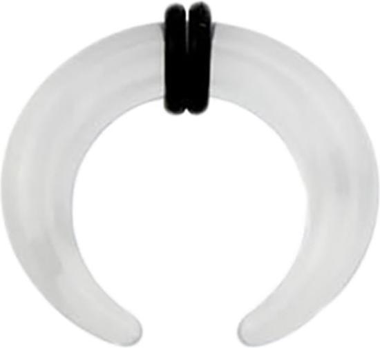 Produktbild Star Piercing Dehnsichel transparent (Acryl, ohne Messing)