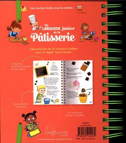 Immagine prodotto Larousse jeunesse Le Larousse junior de la pâtisserie (Francese, Druet Louise, 2017)