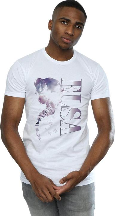 Immagine prodotto Disney Frozen Ice Kingdom Silhouette Maglietta Uomo (3XL)
