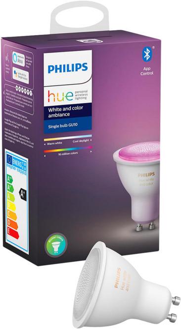Actual product image Philips Hue White & Color Ambiance (GU10, 6.50 W, 1 x)