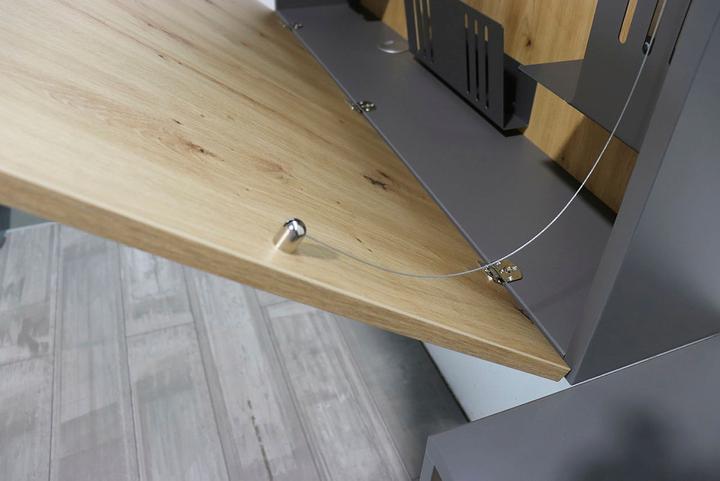 Actual product image Hammerbacher Wall desk (1200 x 260 x 650 mm)