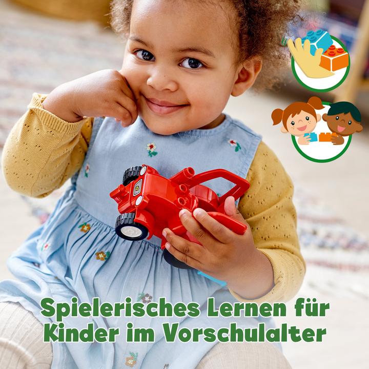 Image du produit LEGO Tracteur et soins aux animaux (10950)
